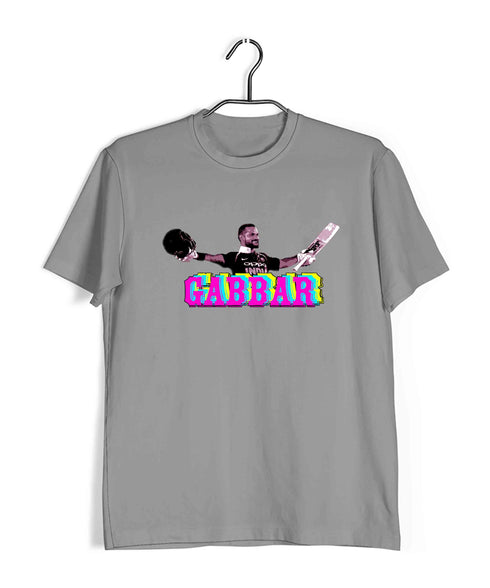 Cricket Gabbar Sports Casual Graphic Printed T-Shirt for Men